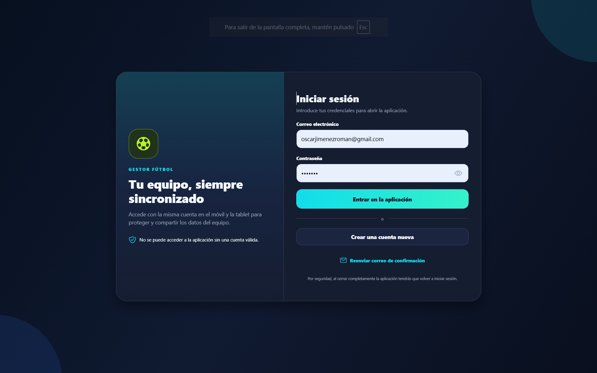 Pantalla real de inicio de sesión de Mi11Pro